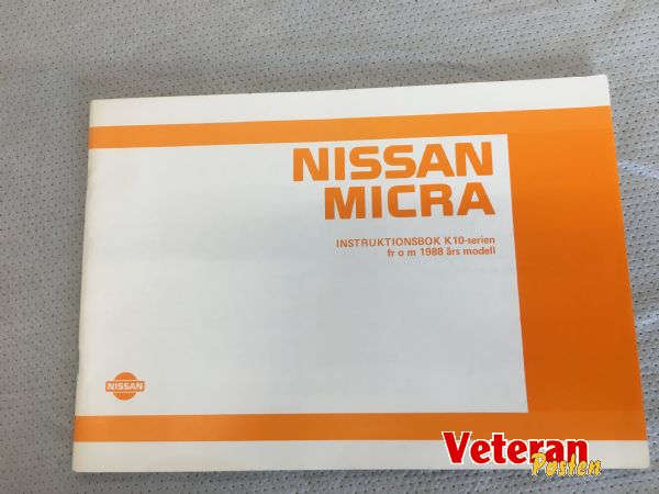 Instruktion Nissan 